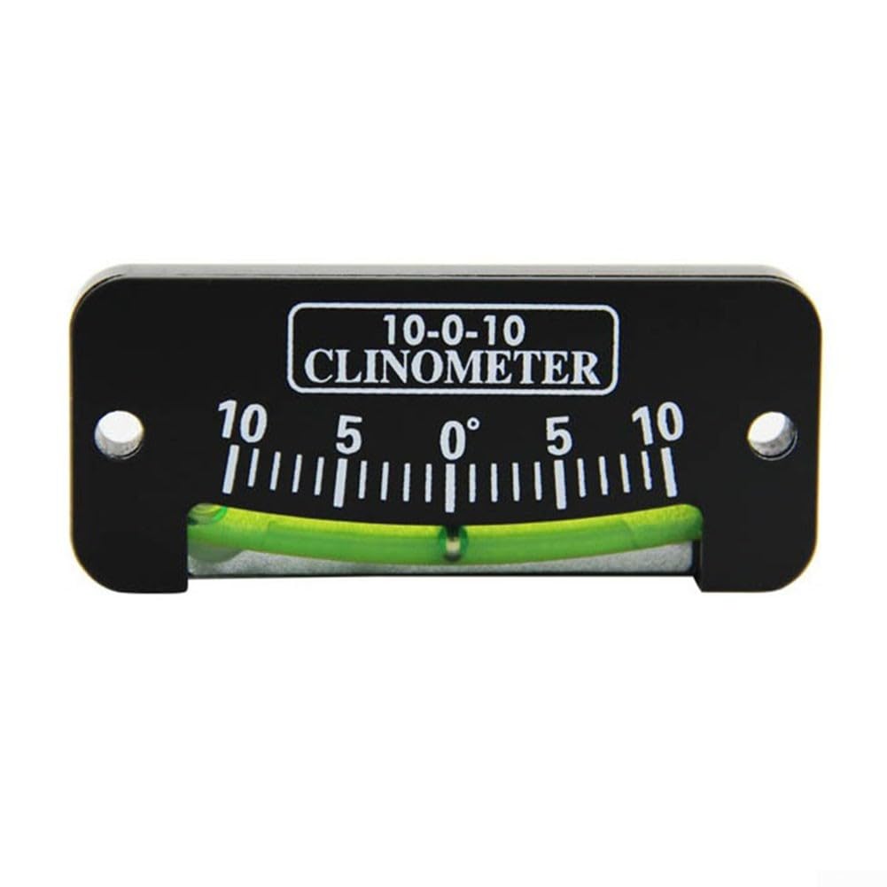 Compact Inclinometer Sailboats Yachts - Enhanced Measurement Accuracy Outdoor Adventures (10 Degrees)(25 Degrees)