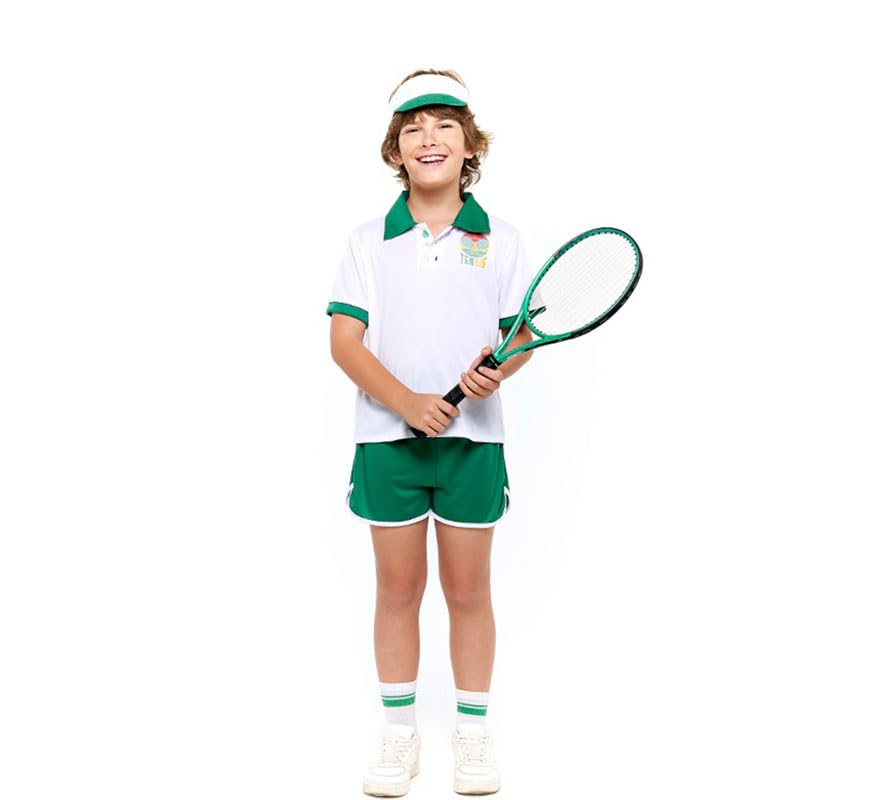 ZZ DISFRAZZES | Costume de tennis rétro pour enfant (5-6 ans)