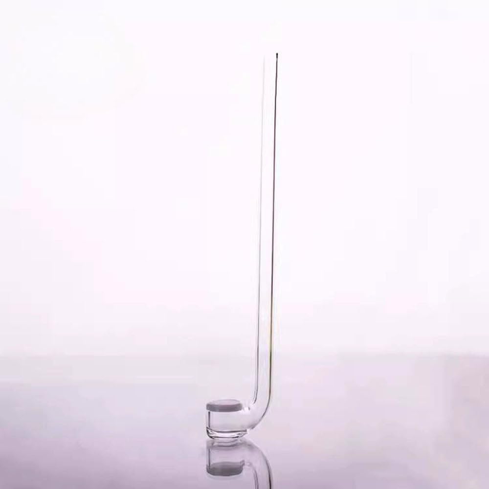 Gebogenes Gasdispersionsrohr Mit Sandkern Aus Laborglas | Führungsglasrohr, Sandplatten-Gasdiffusionsrohr(Sand core DIA 10mm)
