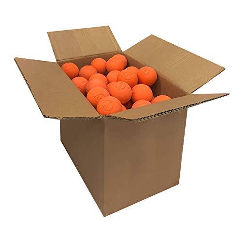 Velocity Lacrosse Balls - 120 Packs - Official NFHS and College Approved Size - Orange