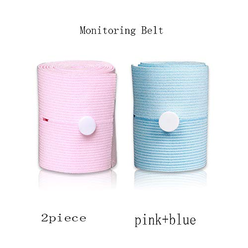 Elisha's house Cintura di monitoraggio del Cuore fetale, Poliestere, Certificazione FDA, Scelta dell'ospedale, Scelta della Donna Incinta, Rosa/Blu,C
