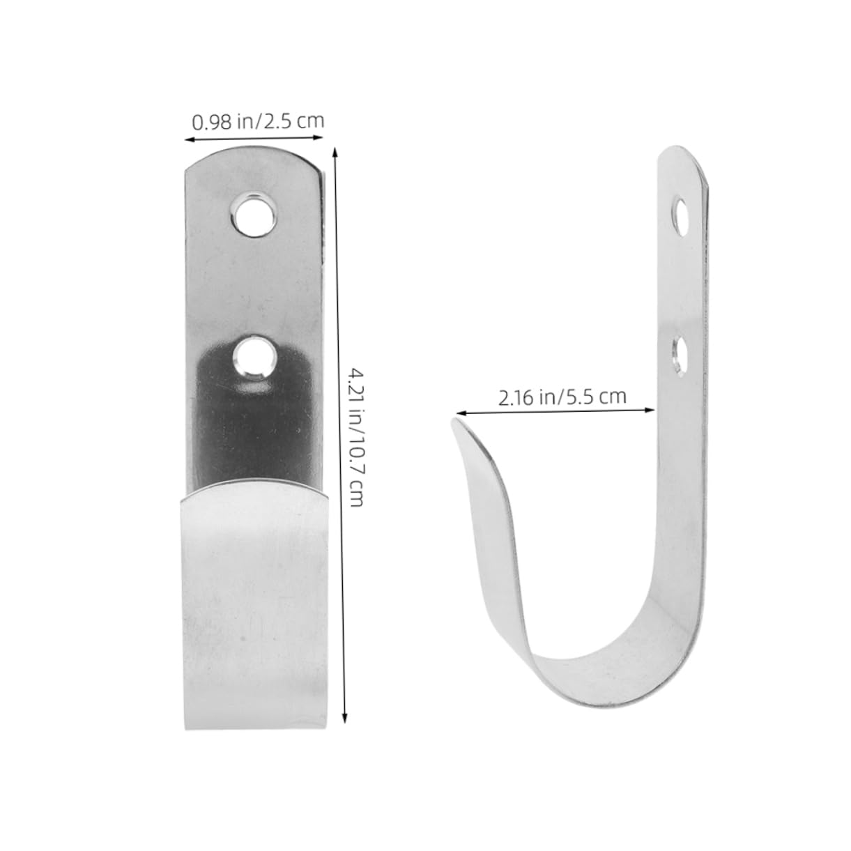 Ciieeo Stainless Steel Life Ring Support Boat Mount Life Buoy Hanger Pool Safety Accessory