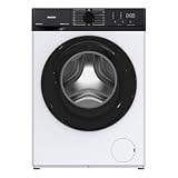 Wonder Lavadora 6 kg Carga Frontal, Blanco, WL6205AI. 1200 rpm, Motor Inverter, 12 Programas, Eco-logic System, Tambor Acero Inoxidable, Clase de Eficiencia Energética A-10
