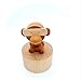 Produktbild SHIYZII Shiyzi Spieluhr, aus Buchenholz, dekoratives Geschenk, modern, minimalistisch, Baby-Orang-Utan, 6,5 x 6,5 x 9,5 cm