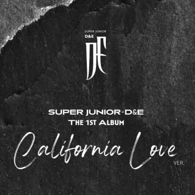 SM Ent. Super Junior D&E - Countdown (Vol.1) Album (California Love (DONGHAE) ver.)+Folded Poster+CultureKorean Gift(Decorative Stickers,Double Sided Photocards)