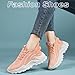 Women's Luxurious Orthopedic Sneakers, Comfort Wear Shoe Lightweight Breathable,Work Gym Trainers,Fashion Casual Shoes (Pink,5.5)