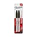 Sharpie 30162PP Fine Point Permanent Markers, Black, Permanent Ink, Ink Dries Quickly and Resists Both Fading and Water, Blister of 2 Markers, Pack of 3 Blisters, 6 Markers Total