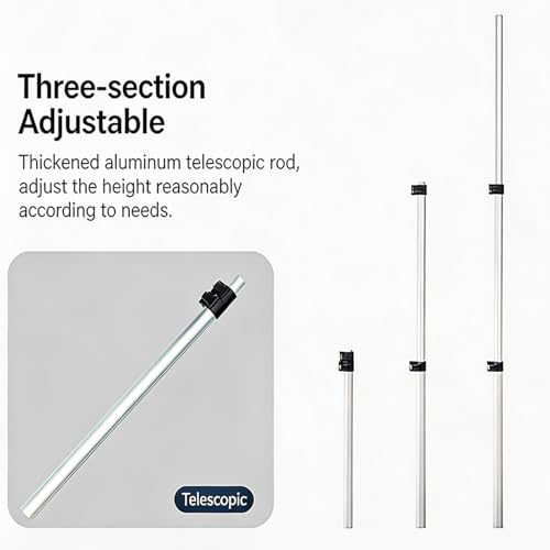 Percha de vapor para ropa con soporte estable y altura ajustable para planchado vertical 7