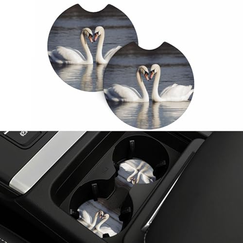 Portavasos para carro tipo coaster negro 2 unidades miniatura 5
