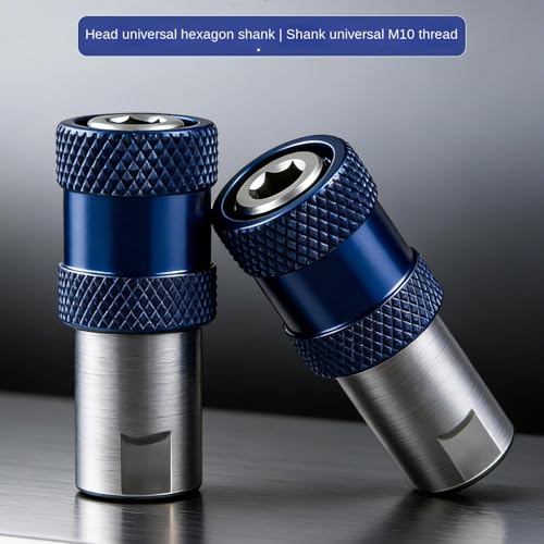 Adaptador de vástago hexagonal de 6,35 mm para conversión de accesorios de taladro y broca 8