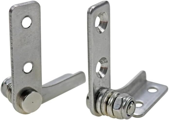 Stainless Steel Damping Hinge with Adjustable Torque Stop Anywhere Pivot and Positioning Support 1Pcs(DTB Left-Right,0.8N.m)