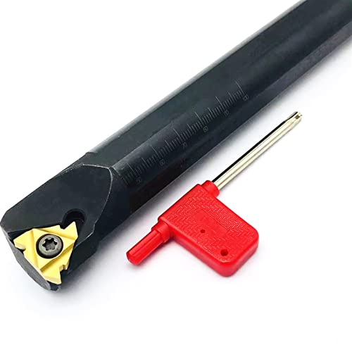 Portaherramientas de acero para torneado con 10 insertos MMT22IR AG60 miniatura 3