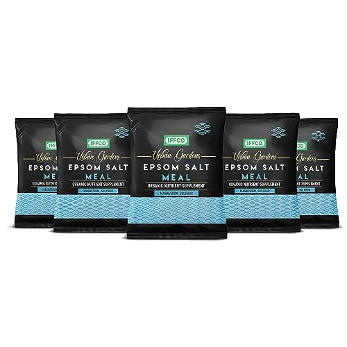 Image of IFFCO Urban Gardens - Epsom Salt 4.5 Kg - Organic Source of Magnesium Sulphate for Plants and Home Garden - Water Soluble Powder