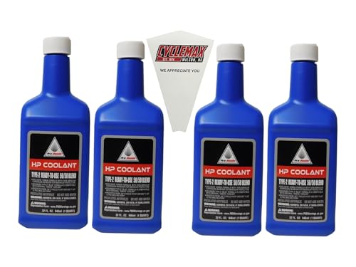 CYCLEMAX 4-Pack Compatible Honda HP Coolant