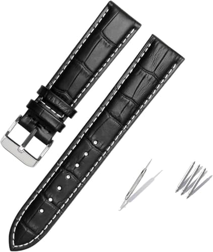 Correa de reloj de cuero marrón de 13mm para un estilo casual chic 5