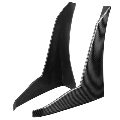 Cubierta de ventilación lateral universal con divisor de parachoques y aleta de coche