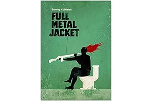 Fan Art Poster Compatible With Stanley Kubrick Full Metal Jacket Poster Wall...