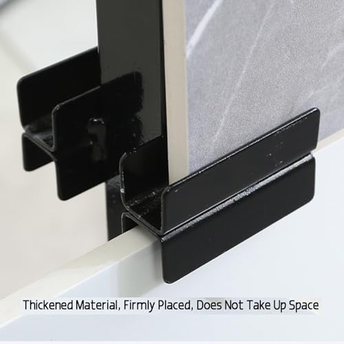 Support robuste pour carrelage avec rangement multicouche stable en fer