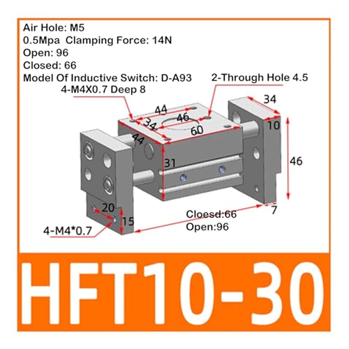 Vérin pneumatique HFT pour stopper les chutes de pression - 3