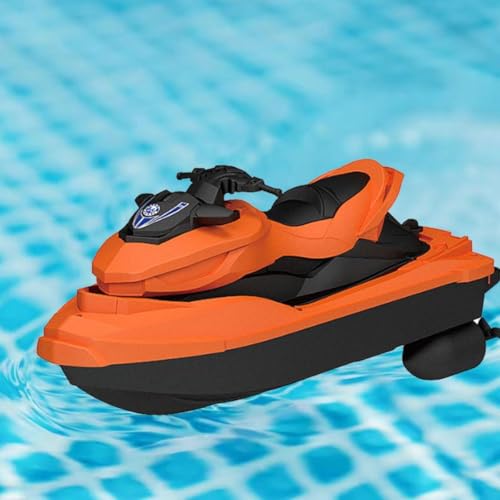 Brinquedo De Controle Remoto Jet Sky, Moto Aquática Para Meninos, Meninas, Piscina, Lagos, Verão, La
