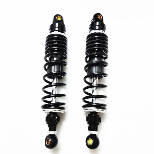 交換用ショック 7mmスプリング 330mm 350mm オートバイ用ショックアブソーバー リアサスペンション 調整ダンピング に適合するホンダ に適合するヤマハ 1組(350mm)