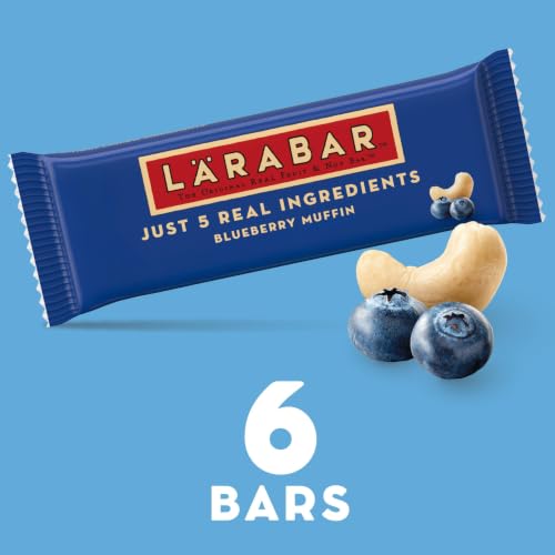 Larabar Blueberry Muffin, Fruit & Nut Bars, 6 ct, 9.6 oz - image 3