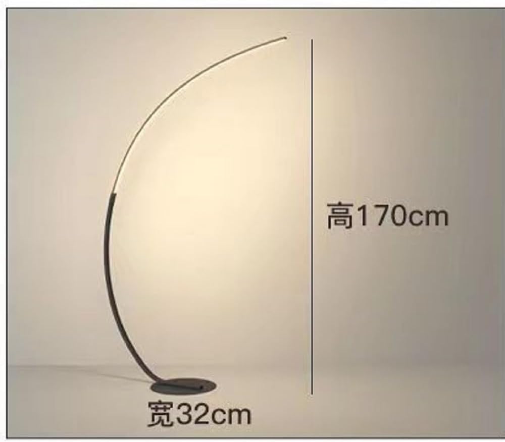 KDBT 北欧モダンなアークフロアランプ 高輝度 間接照明 リビング/寝室/玄関/ベッドサイド対応 和モダンインテリアライト おしゃ