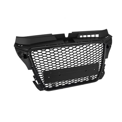 Calandre de voiture : remplacez votre grille de pare-chocs avant A3 8P ternie noir brillant