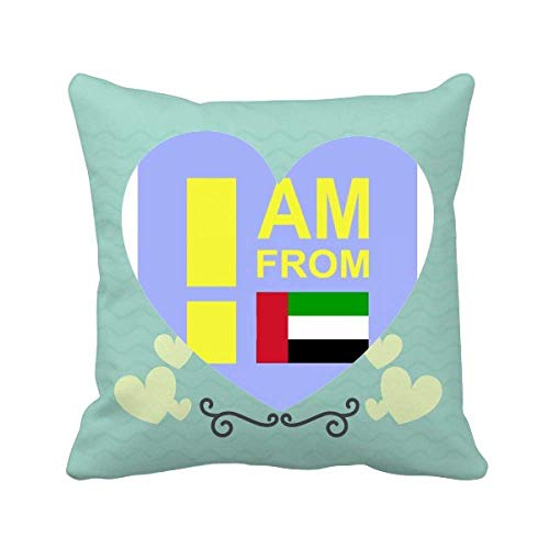 Coussin Émirats Arabes Unis pour célébrer votre amour du voyage