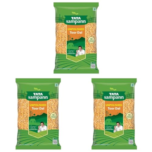 Image of Tata Sampann Unpolished Toor Dal, 1.5 kg (Pack of 3)