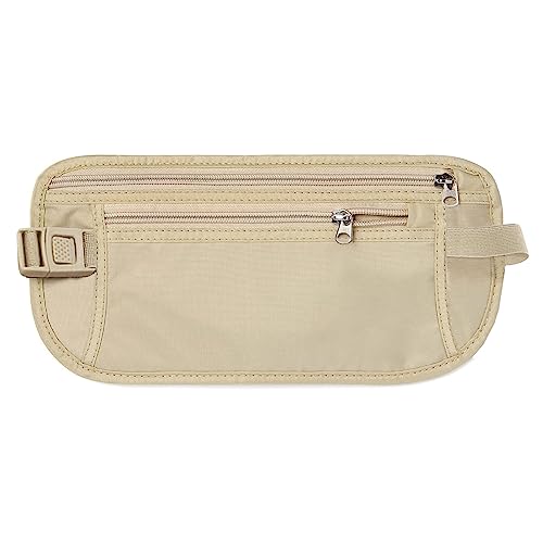 YuanYouTong-Secure-Travel-Money-Belt-Anti-Theft-Passport-Holder-Travel-Wallet-for-Men-Women-Hidden-Under-Clothes-Belt-Wallet-Security-Travel-Pouch-Waterproof-Waist-Bumbag-for-Money-Cards-and-Keys