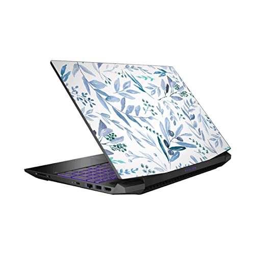 Autocollant HP Pavilion 15.6 Anis Illustration design eucalyptus