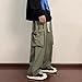 Mens Street Fashion Oversized Cargo Pant Cotton Lounge Trouser for All Seasons Stretch Athletic Pants (Green,3X-Large)