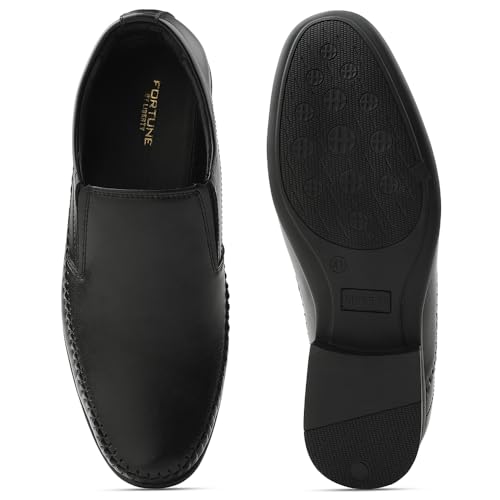 Image of Liberty Fortune HML-18E Moccasin Shoes for Men - Brown, Tan, Non-Lacing Casual Formal Slip-On Moccasin Stylish Shoes Ideal for Office, Party, Comfortable Lightweight