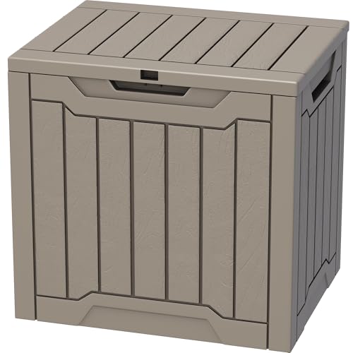 YITAHOME 118L Baule da Esterno, Baule da Giardino per mobili da giardino, Patio Forniture, Attrezzi...