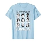 Stranger Things All My Friends are Strange Group Shot Panels T-Shirt
