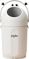 Pippo Lixeira Antiodor Infantil 13L – Design Lúdico, Redução de Odores, Material PP + ABS, Fácil de Limpar, Ideal para Quarto de Bebê