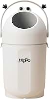 Lixo Lixeira Antiodor Infantil 13L para Fraldas – Design Lúdico, Redução de Odores, Material PP + ABS, Fácil de Limpar, Ideal para Quarto de Bebê | Pippo