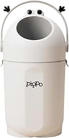 Lixo Lixeira Antiodor Infantil 13L para Fraldas – Design Lúdico, Redução de Odores, Material PP + ABS, Fácil de Limpar, Ideal para Quarto de Bebê | Pippo