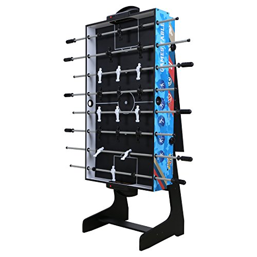 HLC 5 in 1 Multifunknierte Tischspiel, Multifunktionstisch Spieltisch, Tischkicker|Tischtennis|Air Hockey|Billard|Basketballspiel. – Bild 6