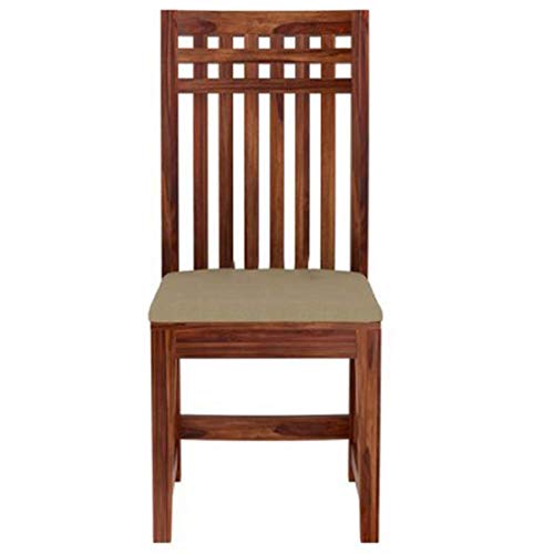 Image of Sheesham Wood 4 Seater Dining Table Set with Chair | Dining Table Set | Wooden 4 Seater Dining Table | with 2 Chairs 1 Bench | Dining Room Furniture Set | Maple Finish