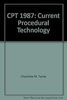CPT, 1987: Current Procedural Technology 089970221X Book Cover