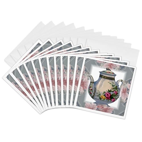 Cartes de vœux 3D rose : dites adieu aux messages banals avec ce lot de 12 enveloppes