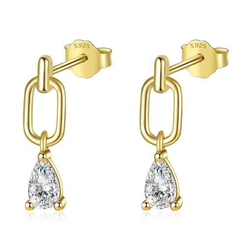 Boucles d'oreilles de mariage goutte d'eau pour sublimer votre tenue d'invitée