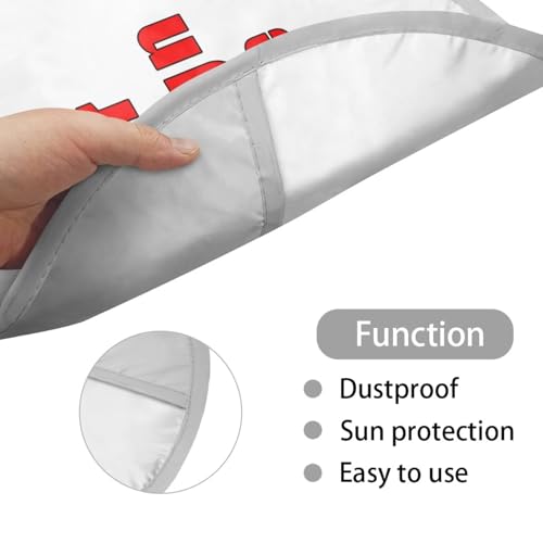 Image of Customized Steering Wheel Sun Shade Cover Easy Installation Reflect UV Sun and Heat Car Interior Sunshade Universal Car Accessories for Car Truck SUV
