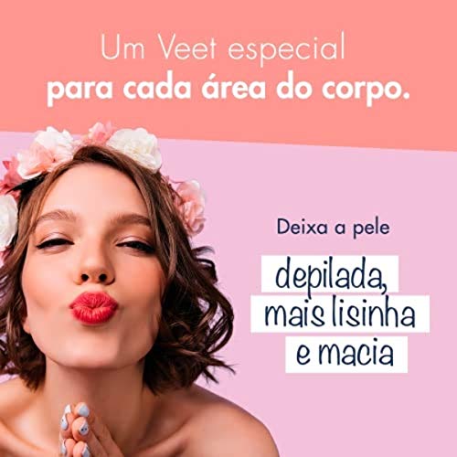 Creme Depilatório Corporal Veet Naturals Papaia - 100ml