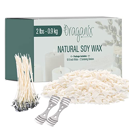 Oraganix Kit de fabricação de velas e suprimentos de fabricação d...