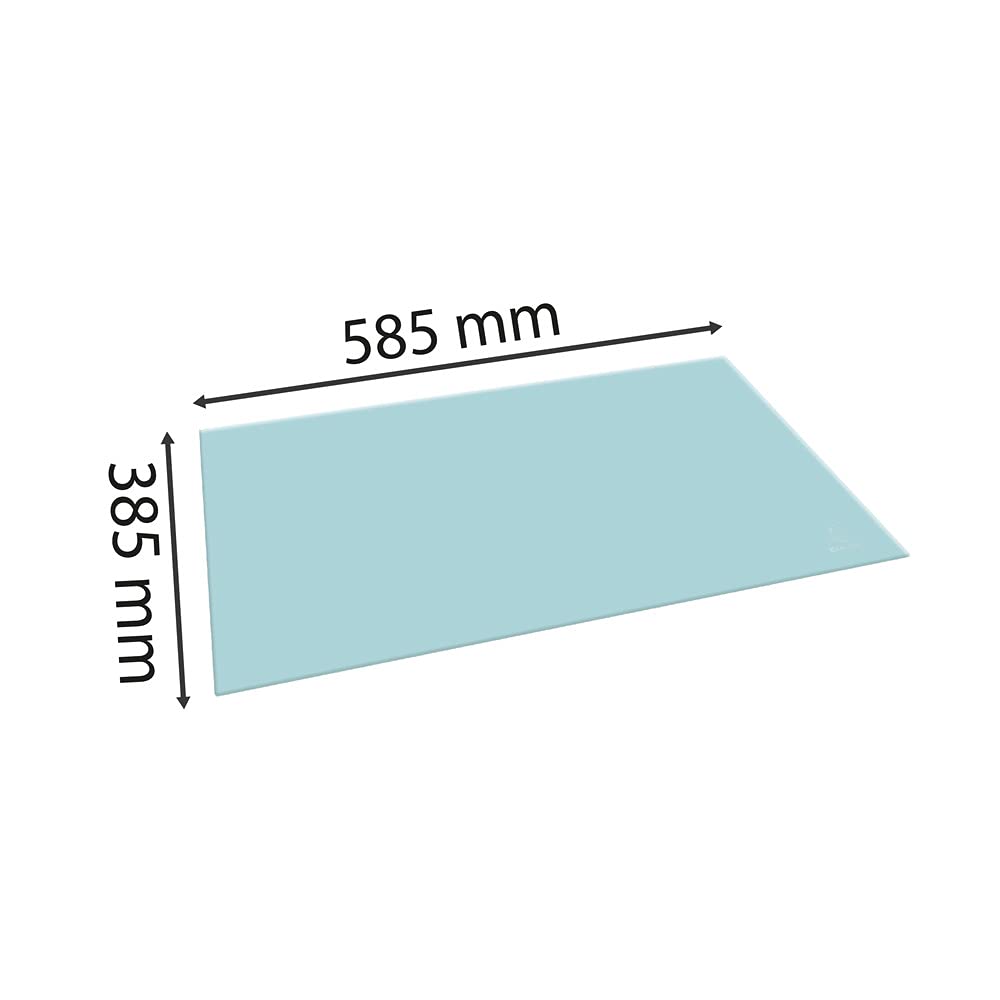 Exacompta 60196D 8er Pack Schreibunterlage Aquarel aus extra starkem Karton, perfekt für Büro und Homeoffice, farbig sortiert 58,5x38,5x0,5 cm Schreibtischunterlage für optische- und Lasermaus
