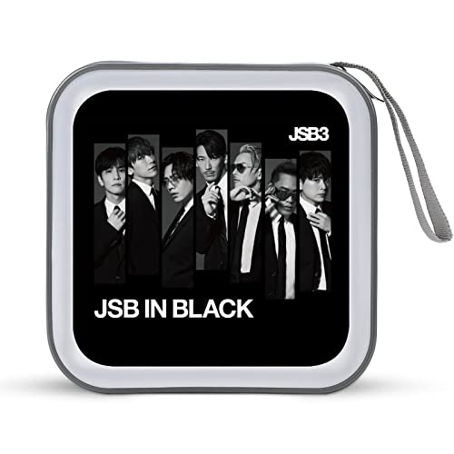 CDケース 三代目 J Soul Brothers DVDケース CD/DVD収納バッグ ディスクケース CD収納ボックス 40枚収納 Blu-rayケース メディアケース 両面収納 おしゃれ 防水 大容量 小型 持ち運び便利 薄型 ファスナー付 旅行 自