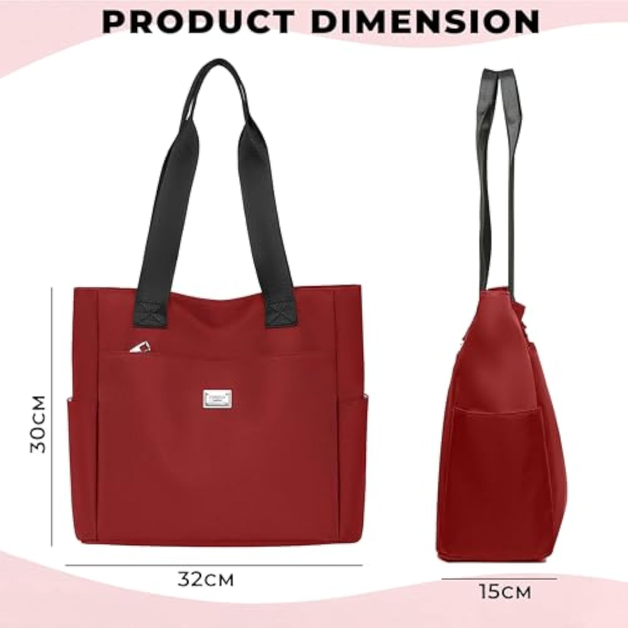 Stylish Canvas Tote Bag for Everyday Use, Reusable
